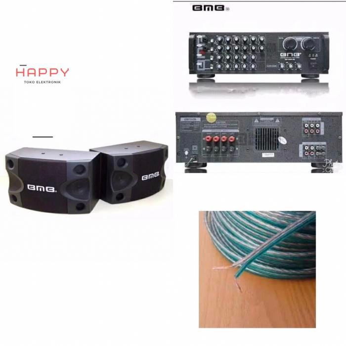 BMB Paket Karaoke BMB power amplifier BMB 8 inch speaker bmb ampli bmb Original dan garansi resmi