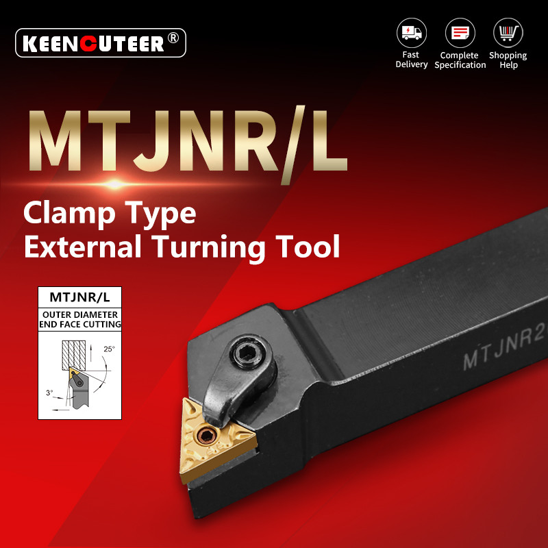 MTJNR1616 MTJNR2020 MTJNR2525 MTJNR3232 Lathe Bar CNC Cutting Tool MTJNR MTJNL External Turning Tool