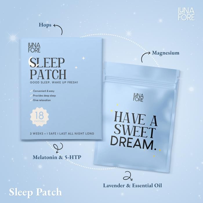 Lunafore Sleep Patch ( Koyo Bantu Tidur )