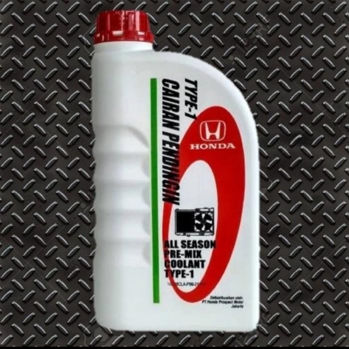 Cairan Pendigin Radiator Air Coolant Mobil Honda 1 Liter Original