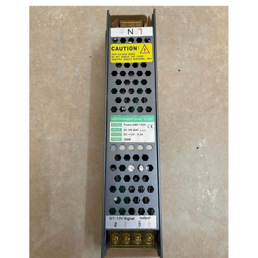 Stok Terbatas Trafo Led Dimmer 100W 12V / Balast Led Strips Dimmer 100W Dc Terlariss 