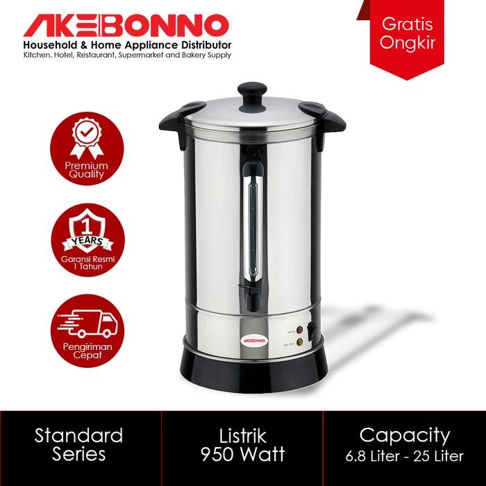 Akebonno -Coffee Maker/Water Boiler/Pemanas Kopi untuk Hotel Coffe Shop Stainless Steel Automatic