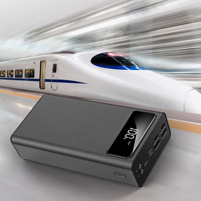 hyjk- Liangwe Lentiven Powerbank 60000Mah 4 Port Usb Fast Charging