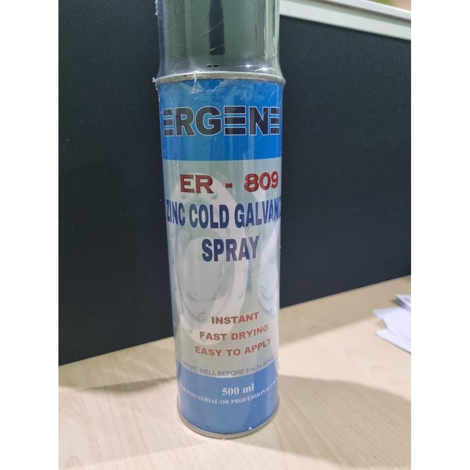 Ready ERGENE ER.809 Zinc Rich Cold Galvanize - 500ml - Semprot - Galvanis
