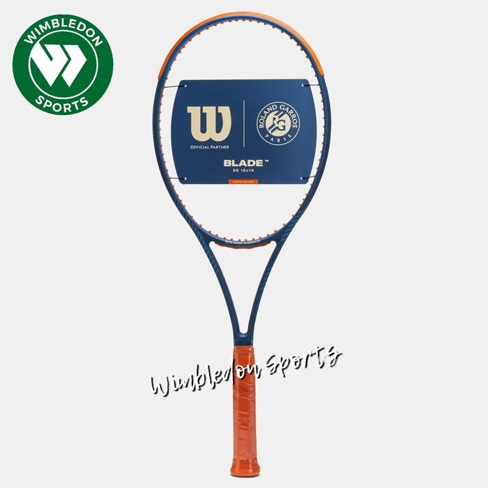 Raket Wilson Blade 98 16x19 v9 Roland Garros 2024 / Wilson Blade 98 RG