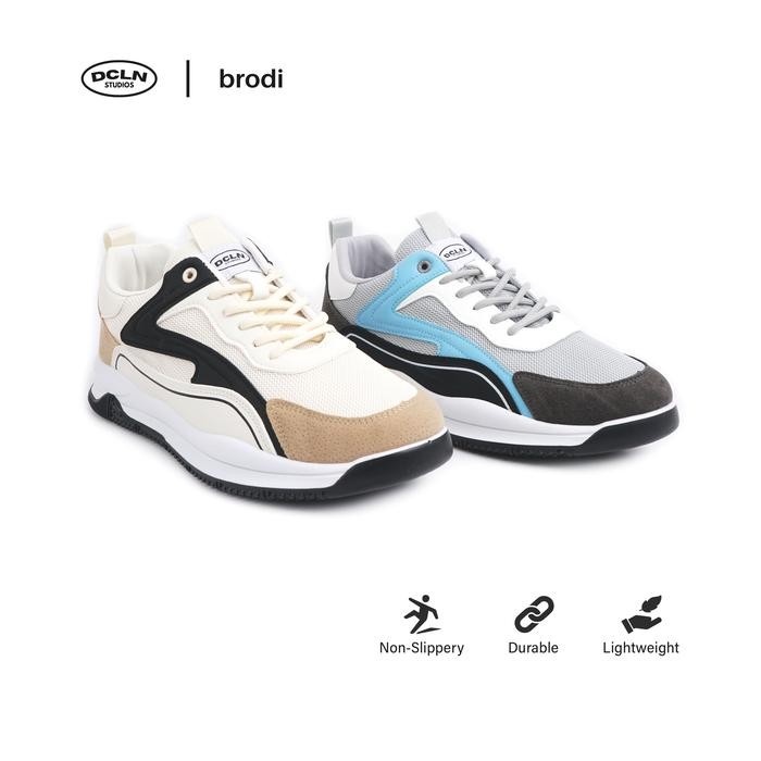 rwci- Declan Sneakers Sport Brody Defta 01-068 Casual Karet Shoes Pria