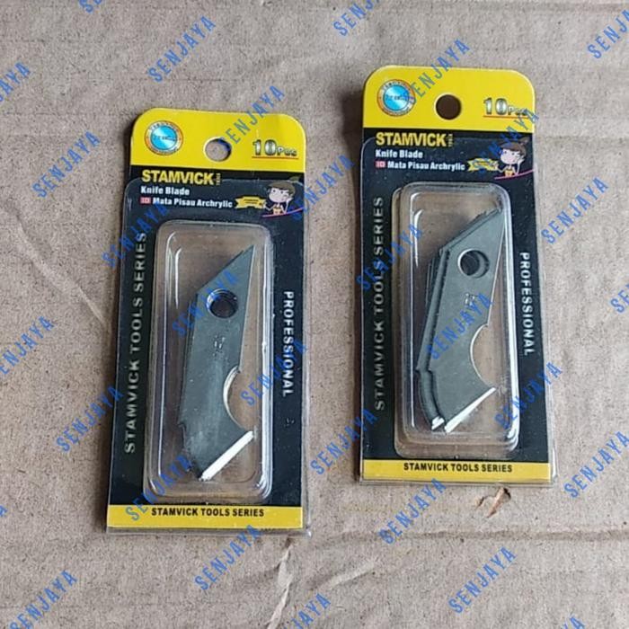 ProsesCPT- Isi Cutter Mata Pisau Akrilik Acrylic Knife Blade