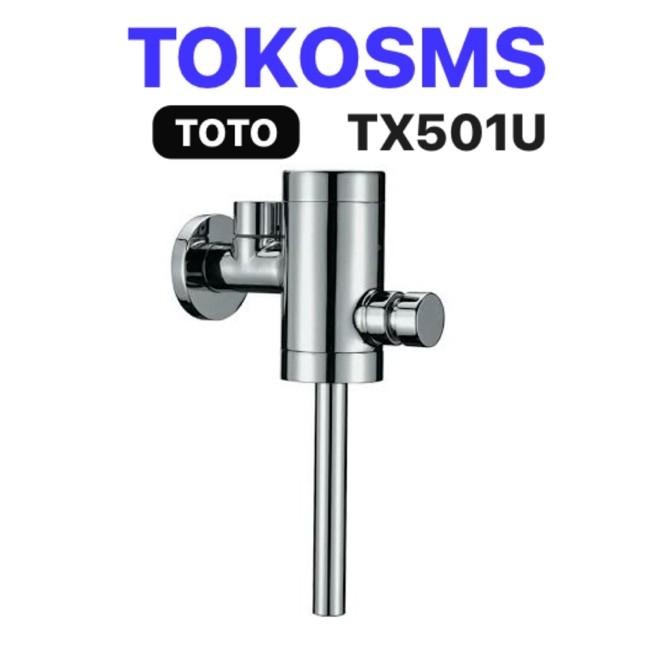 ok63- Push Kran Urinoir Toto Tx501U Original Urinal Flush Valve Tx 501 U