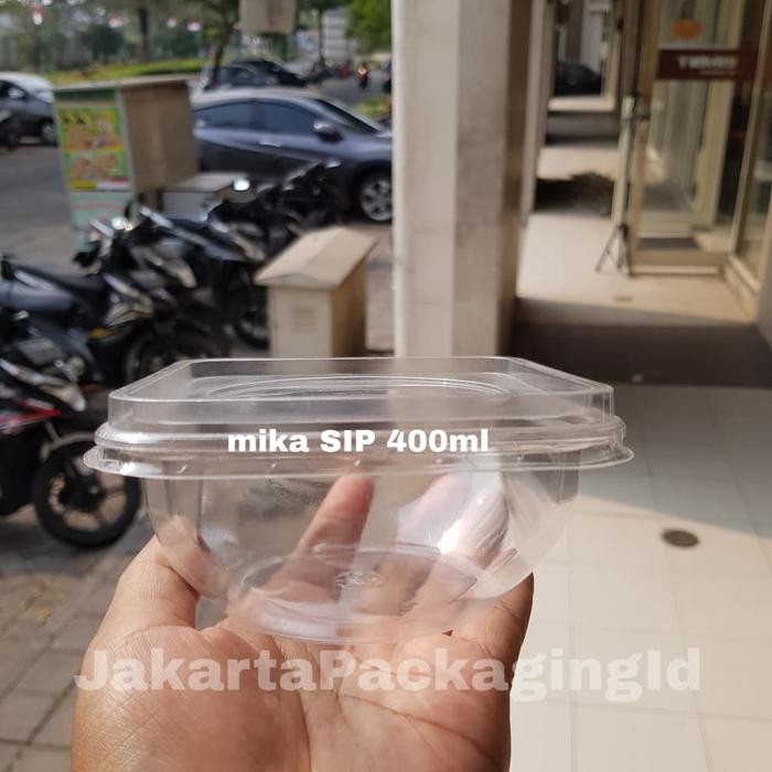 ASLI mangkok SIP 400ml/mangkok mika/mika salad /kotak mika/ mika salad uk M READY STOCK
