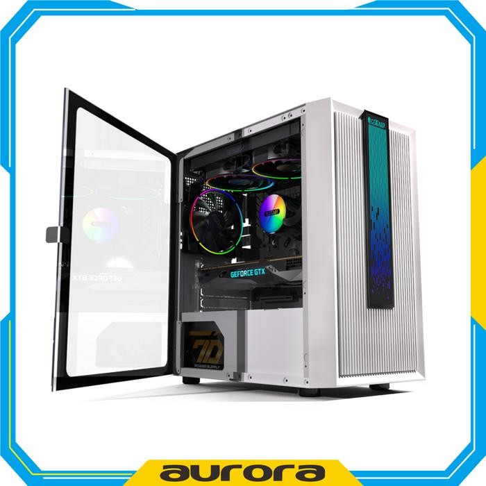 Pccooler Platinum Lm200 - Mesh Rgb Matx Gaming Case Berkualitas