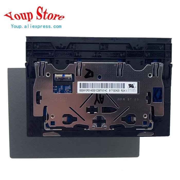 Casing Laptop New Original for Lenovo Thinkpad L480 L490 L580 L590 Touchpad Mouse Pad Clicker 01LV55