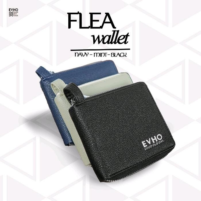 Evho - FLEA Hanging Wallet I Dompet Kulit Lipat Pria I Dompet Gantung Cardholder