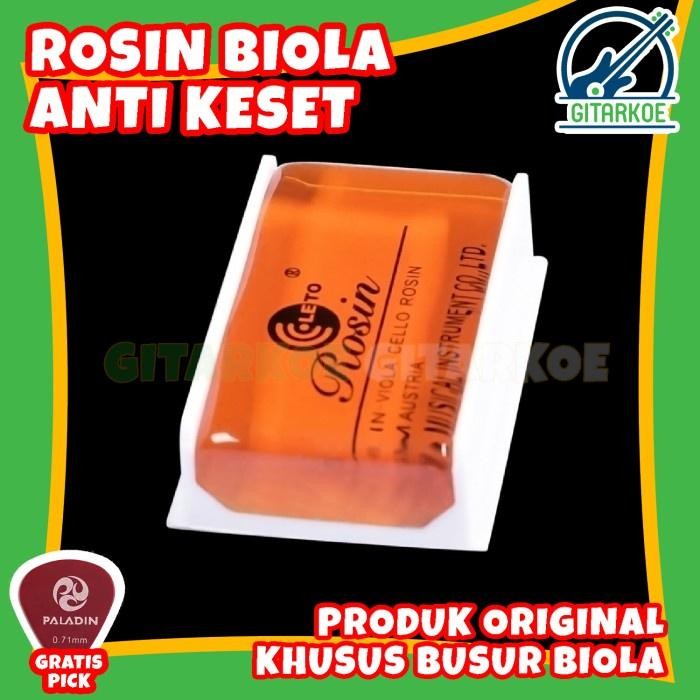 Rosin Biola Untuk Busur Anti Keset Kualitas Terbaik Terlaris