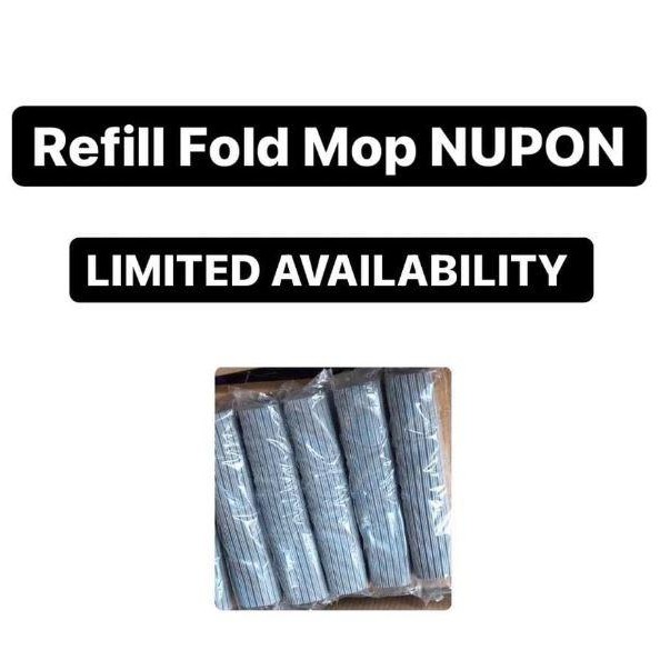 SALE NUPON Sponge Refill Fold Mop - Refill Pel Tarik untuk Pel Tarik NP-20