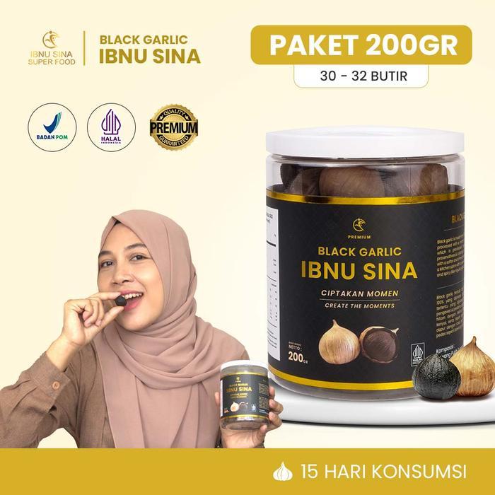 Black Garlic Bawang Hitam Ibnu Sina Superfood 200gr