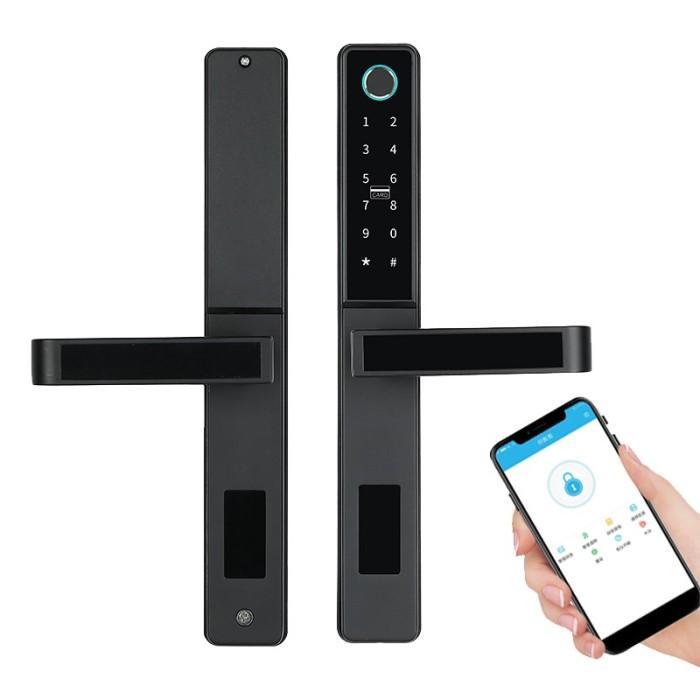 SEYVEN Smart Door Lock Kunci Pintu Digital Slim Door Lock Aluminium Door Lock Smart Door Digital