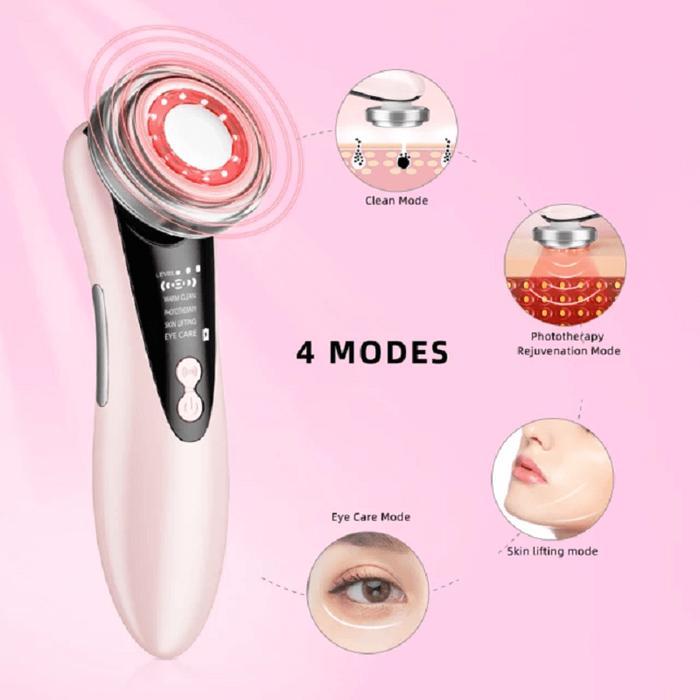 Alat Setrika Wajah-Pemijat Perawatan Wajah Anti Aging Facial Recharge USB
