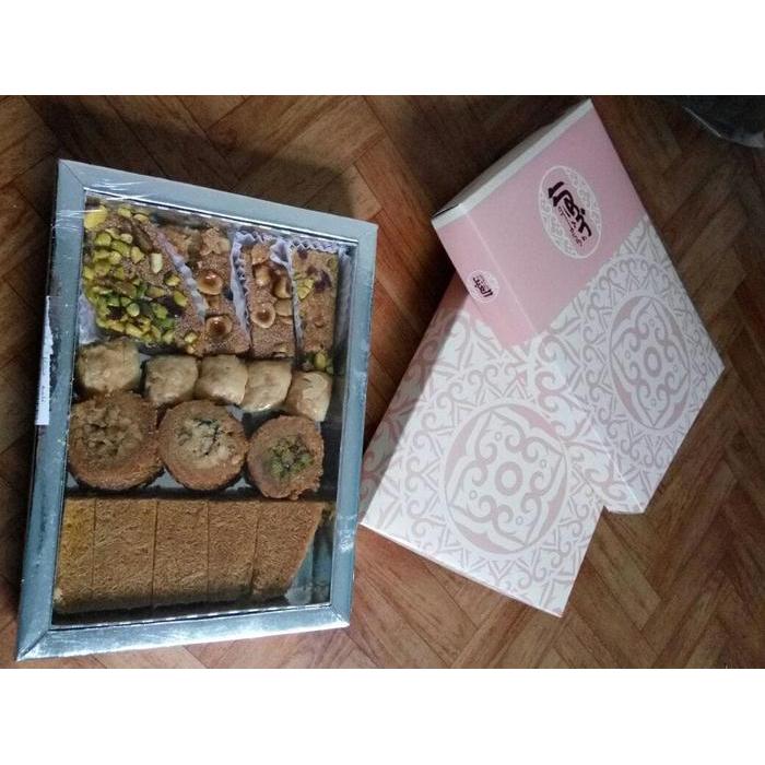 manisan mix baklava, basbusa, kunafa made in arab isi kacang kacangan