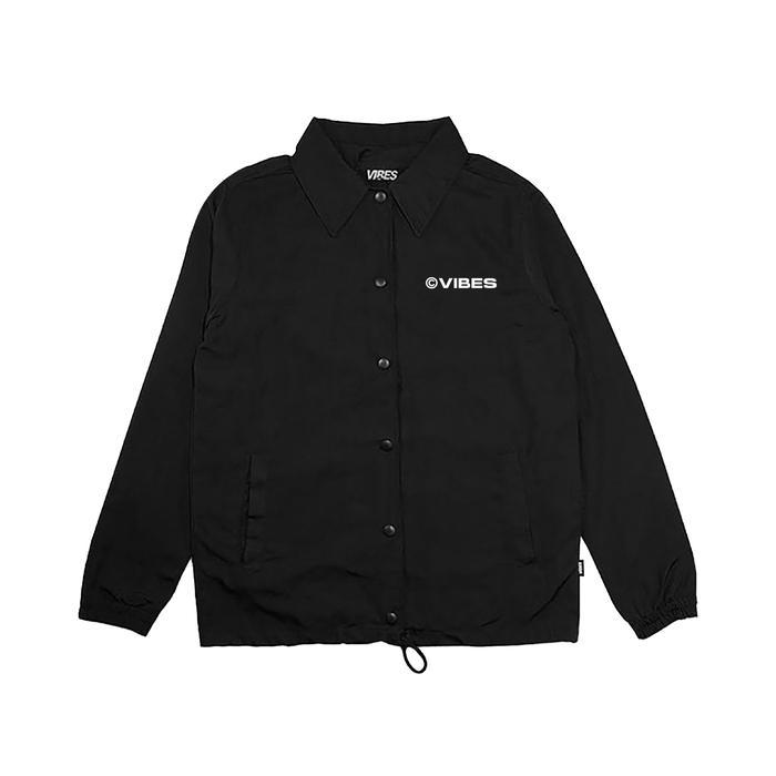 Promo Vibes Apparel Wirepeace Coach Jacket Terlaris