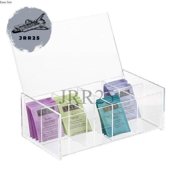 Box Teh Celup Akrilik Box Tempat Penyimpanan Teh Akrilik Kotak Teh Terbaruu