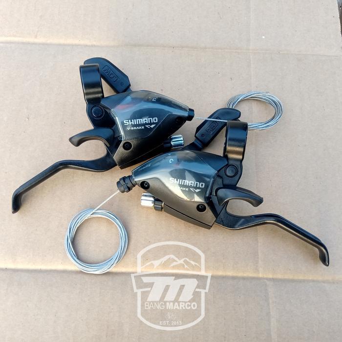 Shifter Shimano St-Ef51-A9R Shifter Shimano 3X9 - Shifter 9 Speed Terbaru 