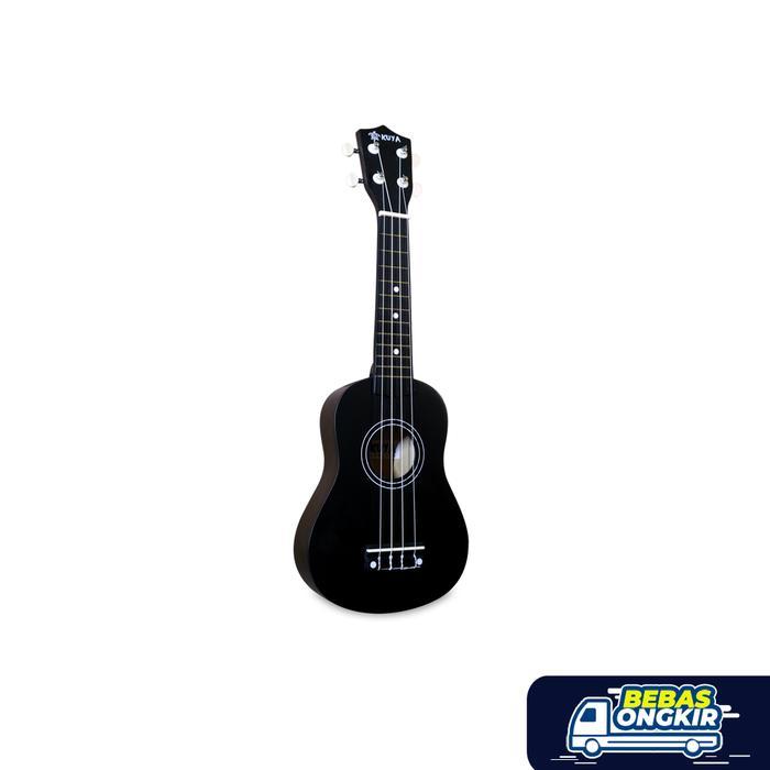 GITAR UKULELE KUYA UK-105 COLORFUL STYLE - Hitam