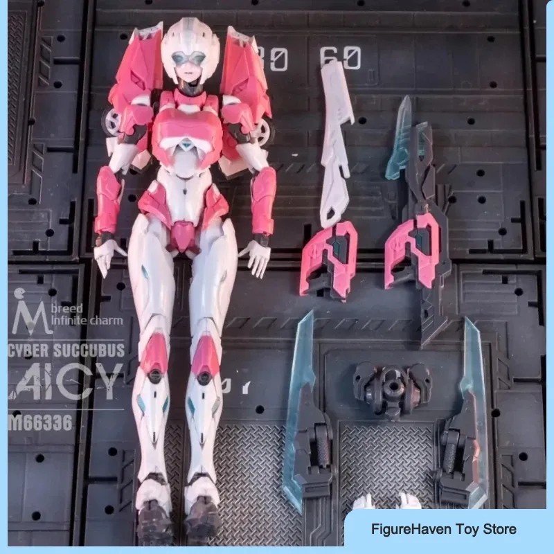 Meili Infinity M66336 17cm Arcee Transformer Assembly Model Kit Doll Desktop Ornament Robot Toys