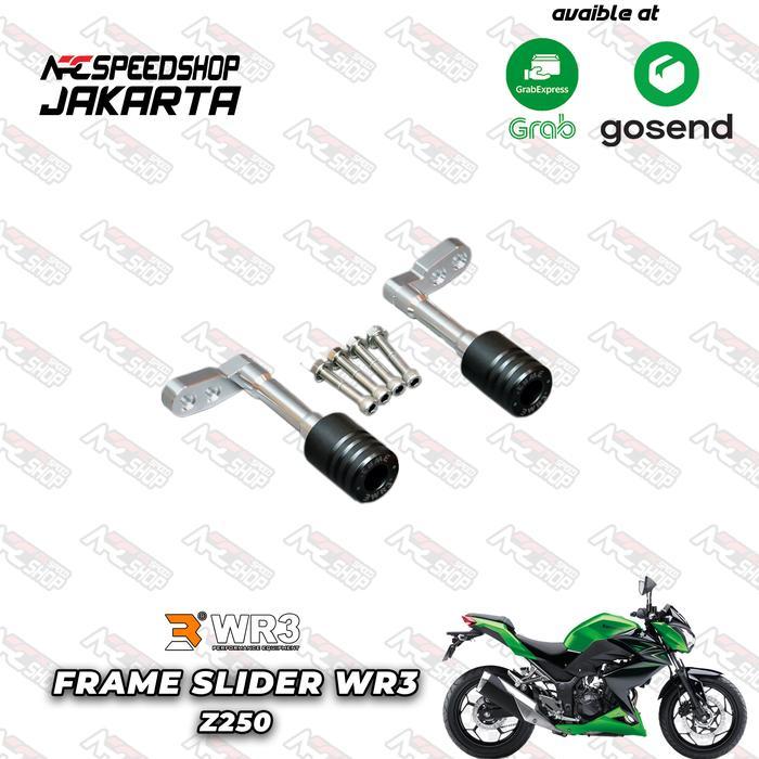 FrameSlider WR3 Kawasaki Z250 Frame Slider Fairing Z250