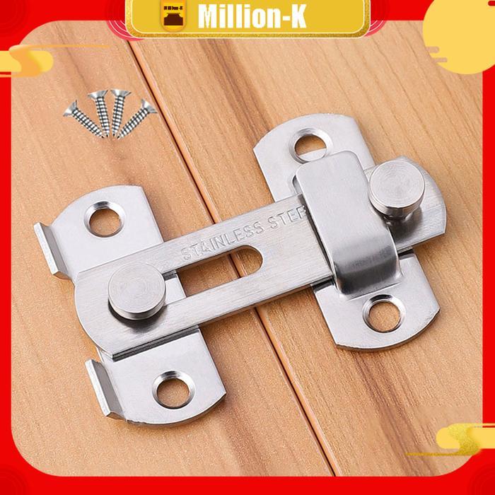 SALE  Grendel Overpal Gembok Selot / Kunci Pintu Geser Grendel / Kait Pintu Lemari Gembok Selot
