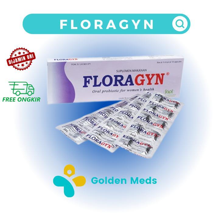 REDAY Terlaris Floragyn Kapsul Probiotik Kewanitaan 1 Box 30 Kapsul Promo Termurah