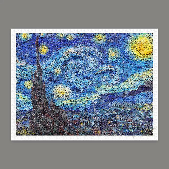 Pintoo Puzzle In Puzzle Van Gogh'S Starry Night 1200Pcs H2247