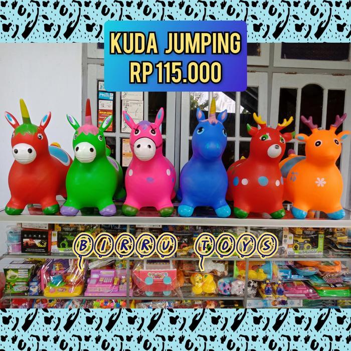 Kuda Jumping | Kuda - Kudaan Karet | Jumping Animal Musik Suara - Rusa