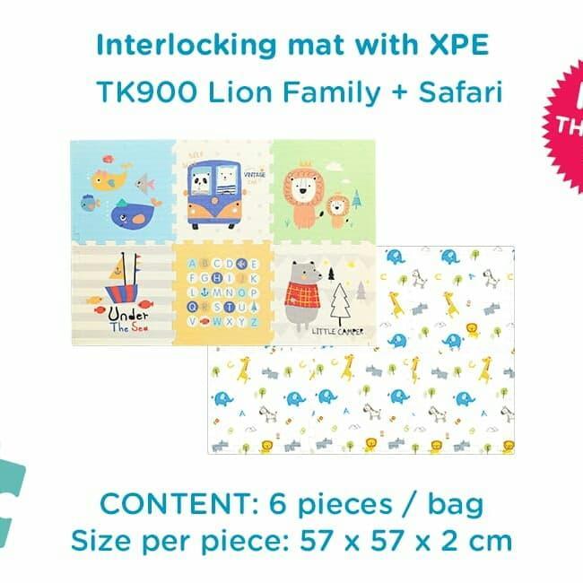 Terbaru Karpet / Matras / Tikar / Playmat / Puzzle Yofi 60X60X2 Cm Xpe Premium