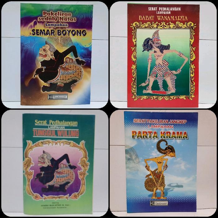 TERLARIS Aneka Buku Lakon Wayang - Cendrawash READY
