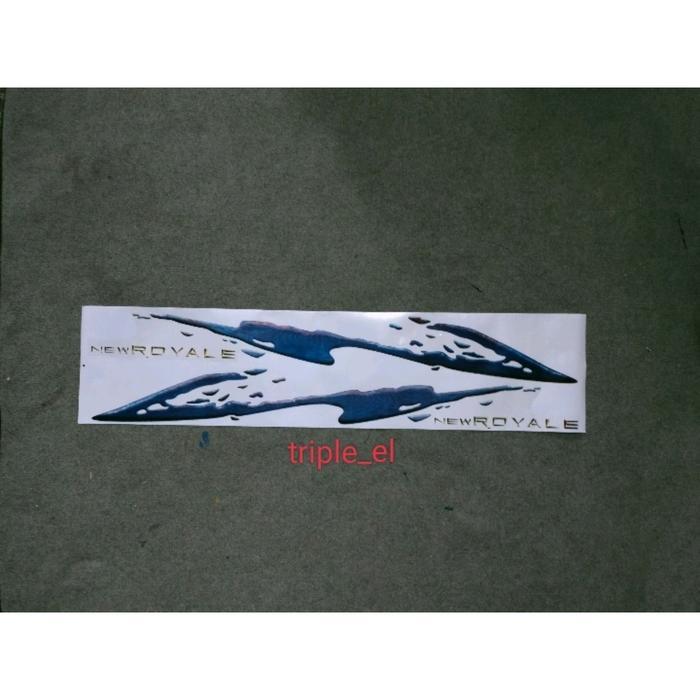 STICKER STIKER STRIPING LIST BODY ISUZU PANTHER NEW ROYAL MINIBUS