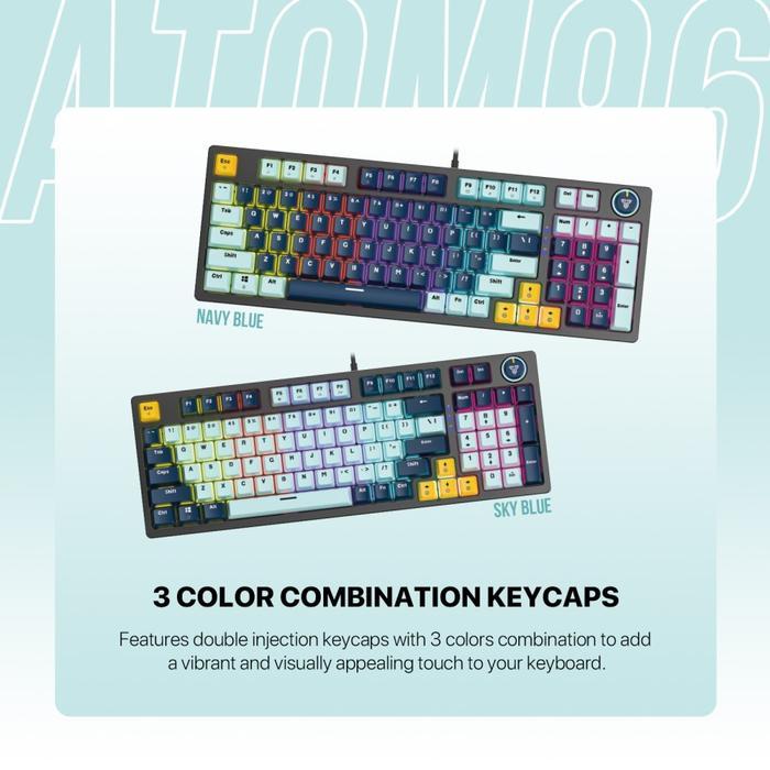 Premium Fantech Atom63 / Atom-63 Mizu / Atom81 / Atom-81 Mizu / Atom96 / Atom-96 Mizu / Mk874-V2 /