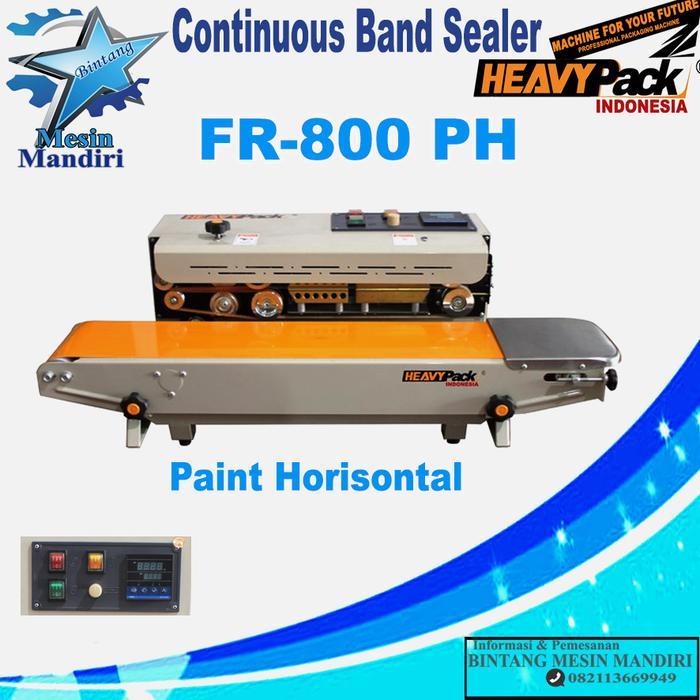 FR-800PH continuous band sealer mesin sealer pres segel plastik FR-800