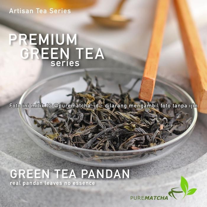 

ARTISAN TEA CAFE - GREEN TEA PANDAN TBW 100G TEH HIJAU WANGI PANDAN