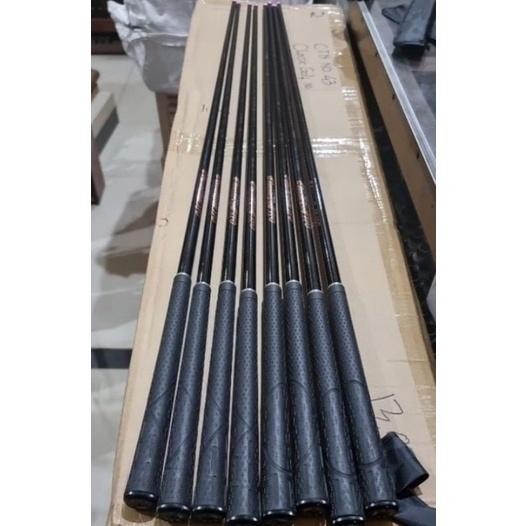 Carbon Solid Ujung Joran Custom Panjang 100/120cm Bukan Sutet