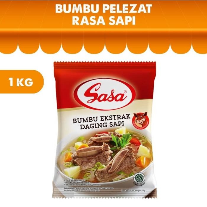 

Stok Baru Sasa Kaldu Pelezat rasa SAPI 1 KG