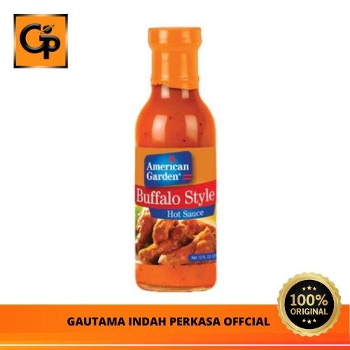 

Stok Baru Saus Bumbu Pedas American Garden Buffalo Style Hot Sauce 355ml