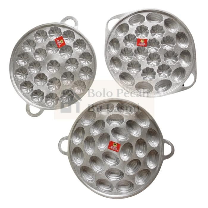 Cetakan Kue Jadul JUMBO KUWUK KETAPANG MANGGIS / Cetakan Kue Kuwuk Manggis 24 / Cetakan Kue Bolu