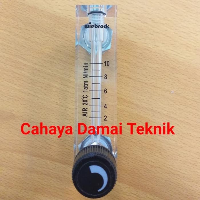 Flowmeter 2-10 Nl/Min Udara/Gas (Air) Rotameter Udara