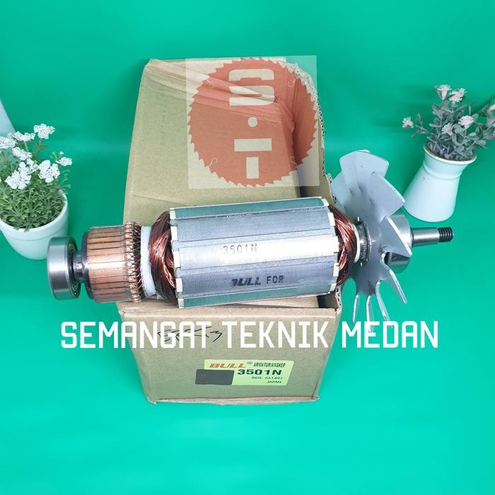 Armature Angker Grooving Groove Grover Cutter 7" Fujiyama 3501N Bull