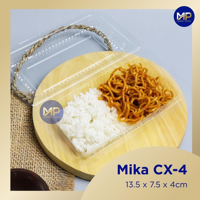 JUAL Mika Kotak Plastik Kecil Tebal CX-4 / mika nasi