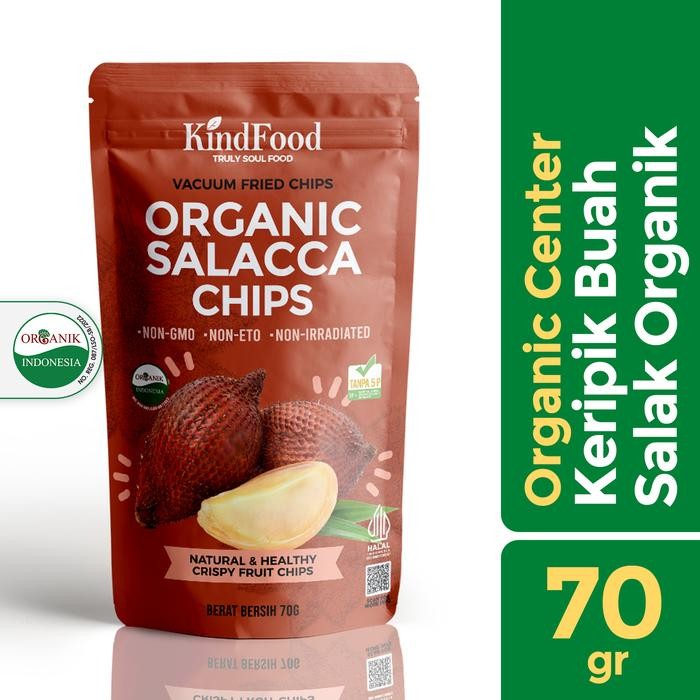

Organic Center - Salacca Chips 70gr - Keripik Salak - Snack Sehat