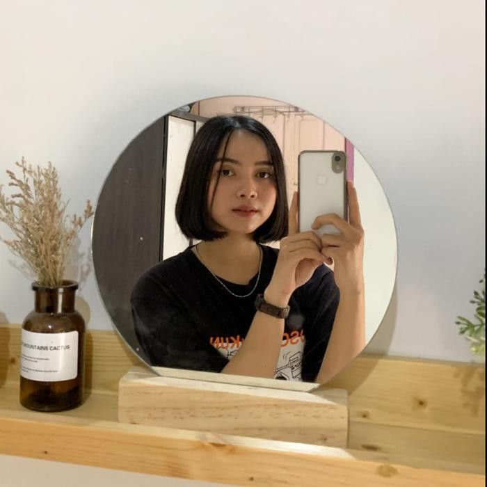 Cermin Estetik Bulat