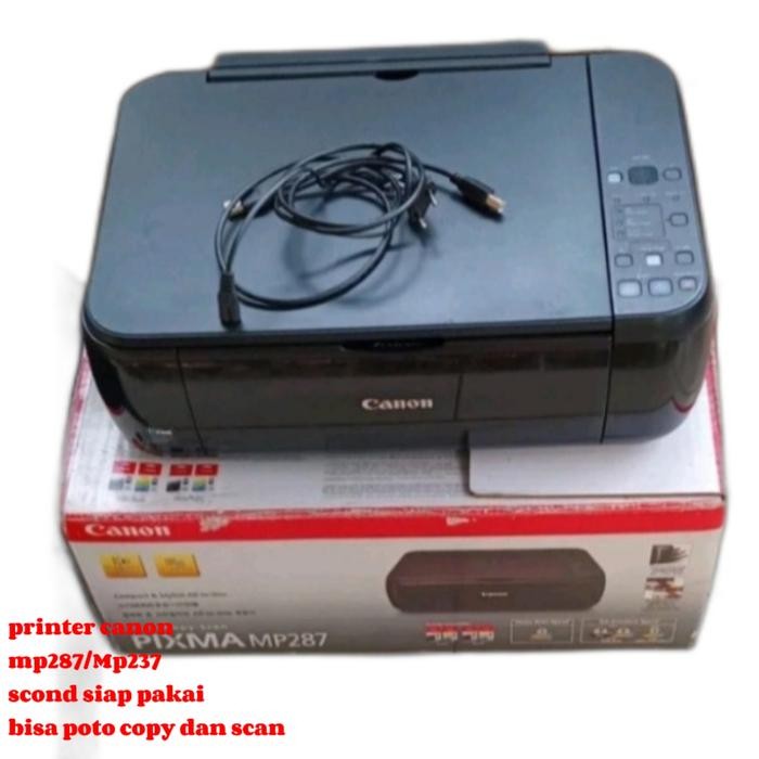 Terlaris Printer Canon Mp287/237 Siap Pakai Bisa Scan/Poto Copy Scond Rasa Baru