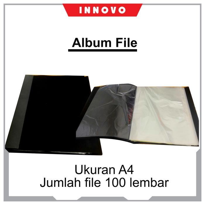 

Map Plastik / Clear Holder / File Dokumen Keeper A4 100 Lembar