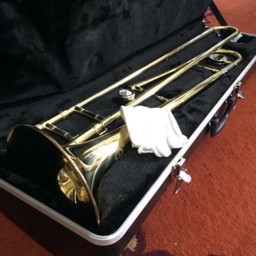 Trombone Alto Slide Gold Ostrava + Hardcase Original